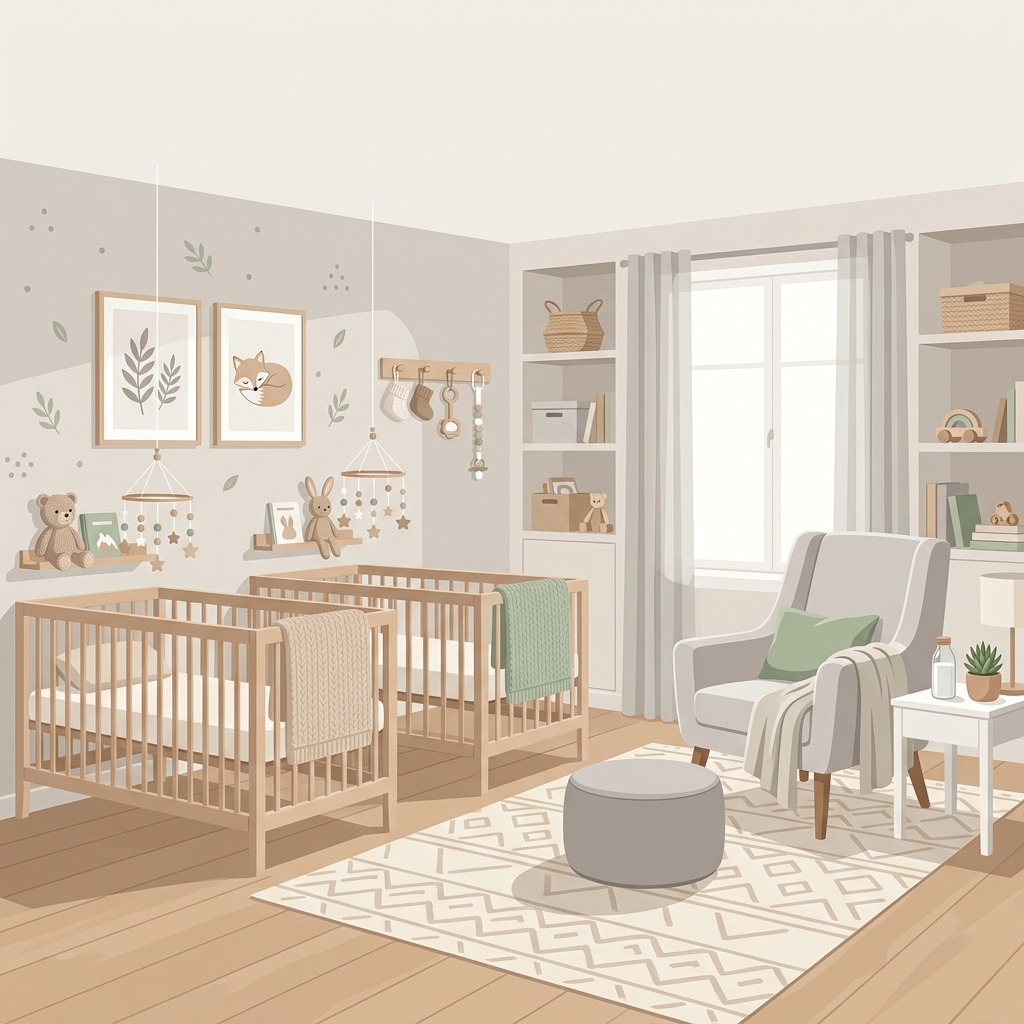 Como Montar um Quarto de Bebês Gêmeos: O Guia Definitivo 2026