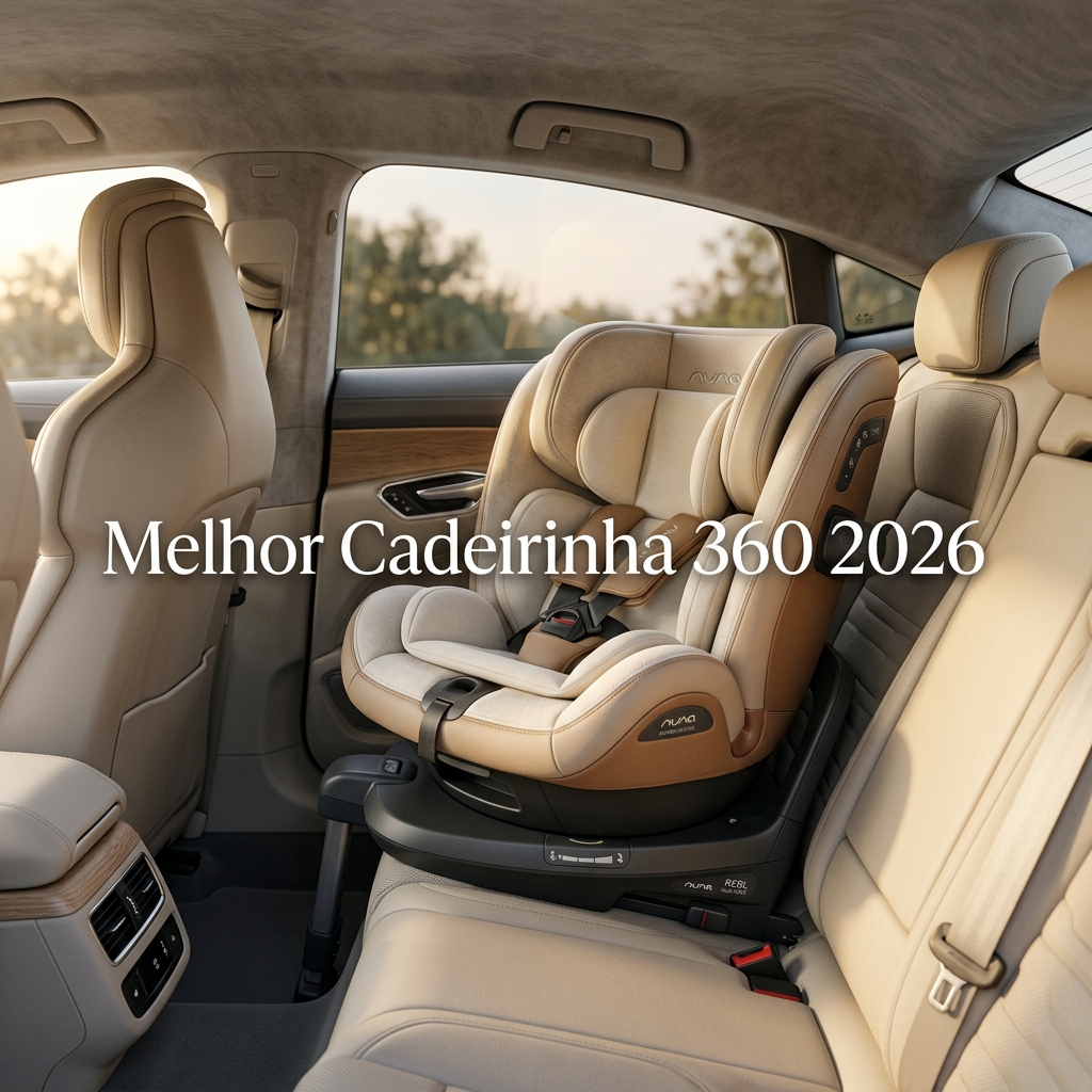 Melhor Cadeirinha 360 para Bebê 2026: As 5 Melhores com ISOFIX Testadas