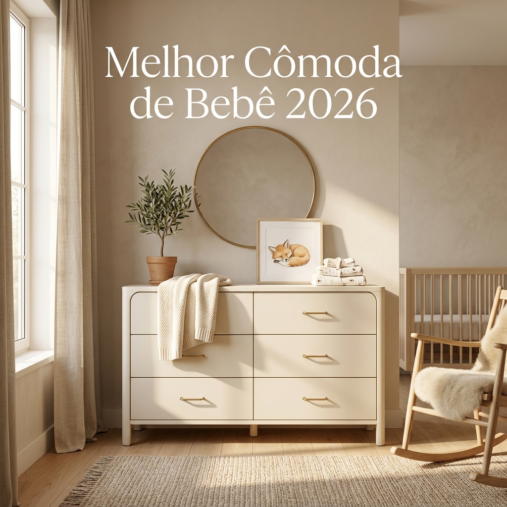 Melhor Cômoda de Bebê: As 10 Melhores de 2026 para Enxoval e Quarto