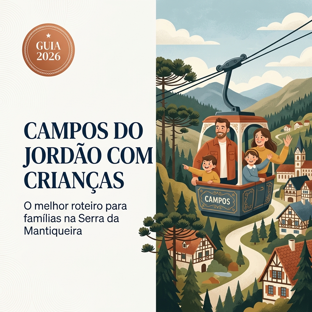 O Que Fazer em Campos do Jordão com Crianças em 2026: Guia de Inverno