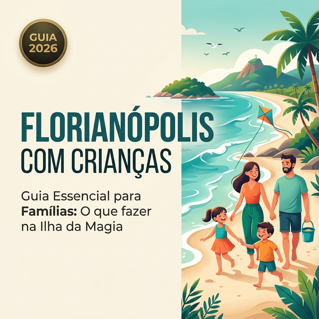 O Que Fazer em Florianópolis com Crianças em 2026: Guia Completo