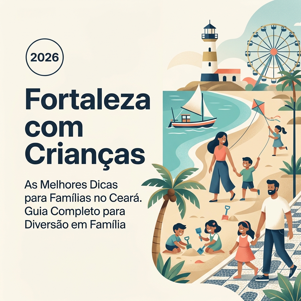 O Que Fazer em Fortaleza com Crianças em 2026: Guia Completo