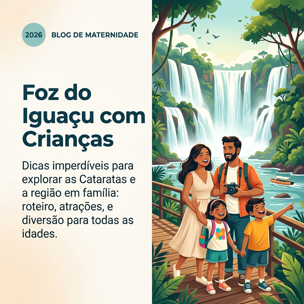 O Que Fazer em Foz do Iguaçu com Crianças em 2026: Roteiro Completo